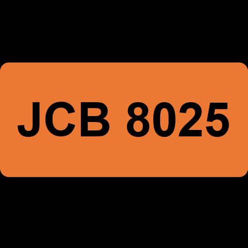JCB 8025